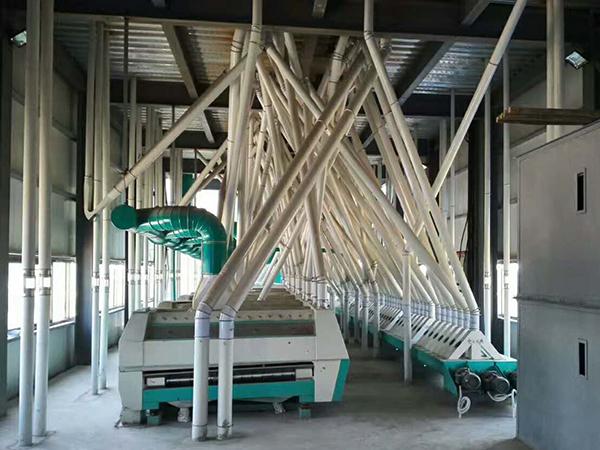 小麦制粉设备加工小麦时合理除杂工艺提高面粉质量(图1)